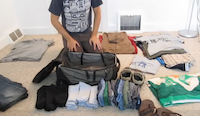 Видео - как собрать чемодан и уложить вещи на конференцию Орифлэйм