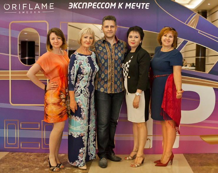 На Мегафоруме Орифлейм в Москве в Крокус Сити Холле Mega Forum Oriflame