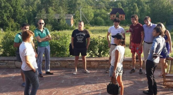 В гостином доме «Дубрава»