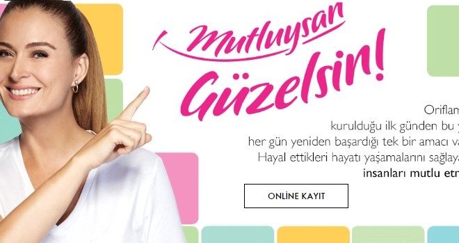 Oriflame Turkey Kayit
