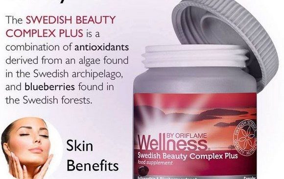 Swedish Beauty Complex Plus: astaxanthin & blueberry